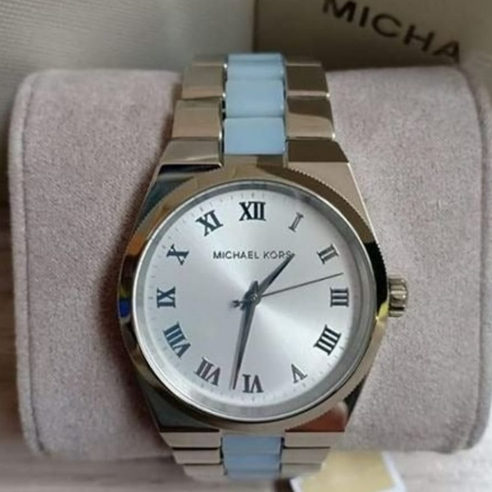 NEW Michael Kors Channing MK6150 2-Tone Watch